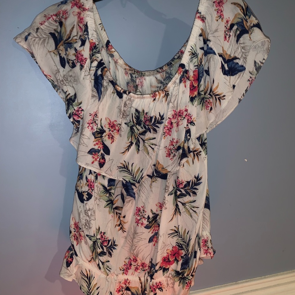 off the shoulder shirt